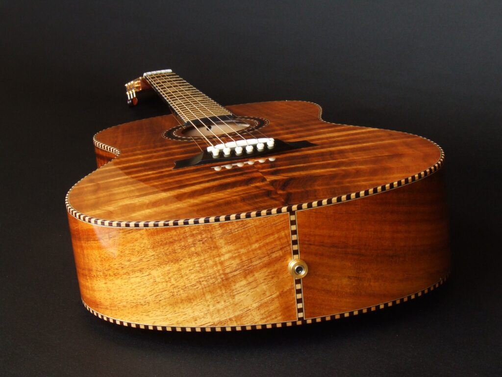 Koa guitar