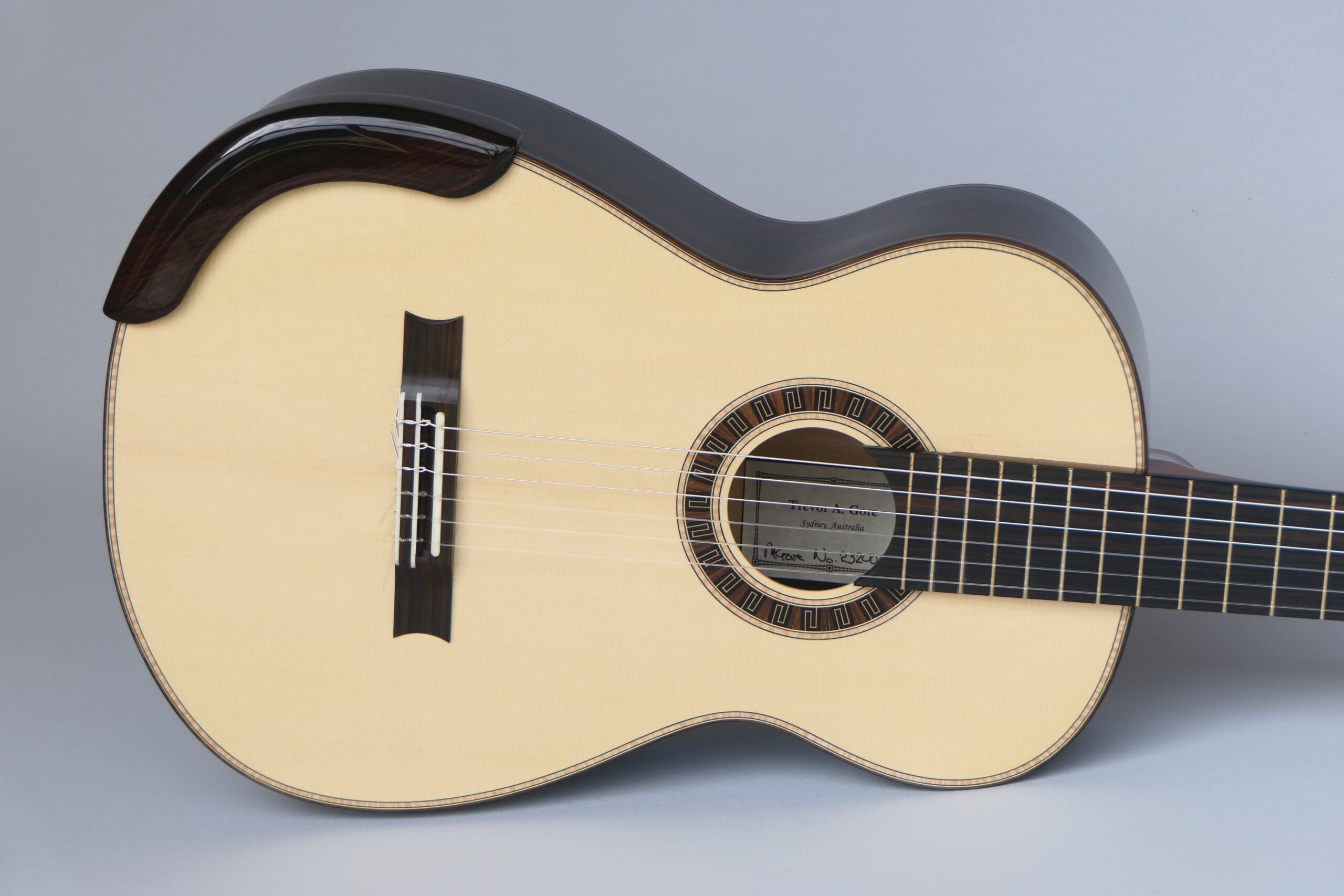 Rosewood small body classical with armrest