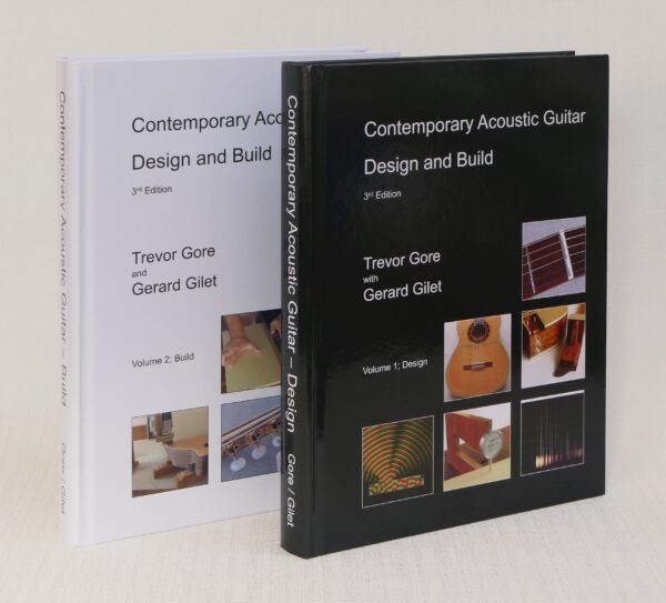 Books: Contemporary Acoustic Guitar Design and Build, 3rd Edition, Vols 1 & 2